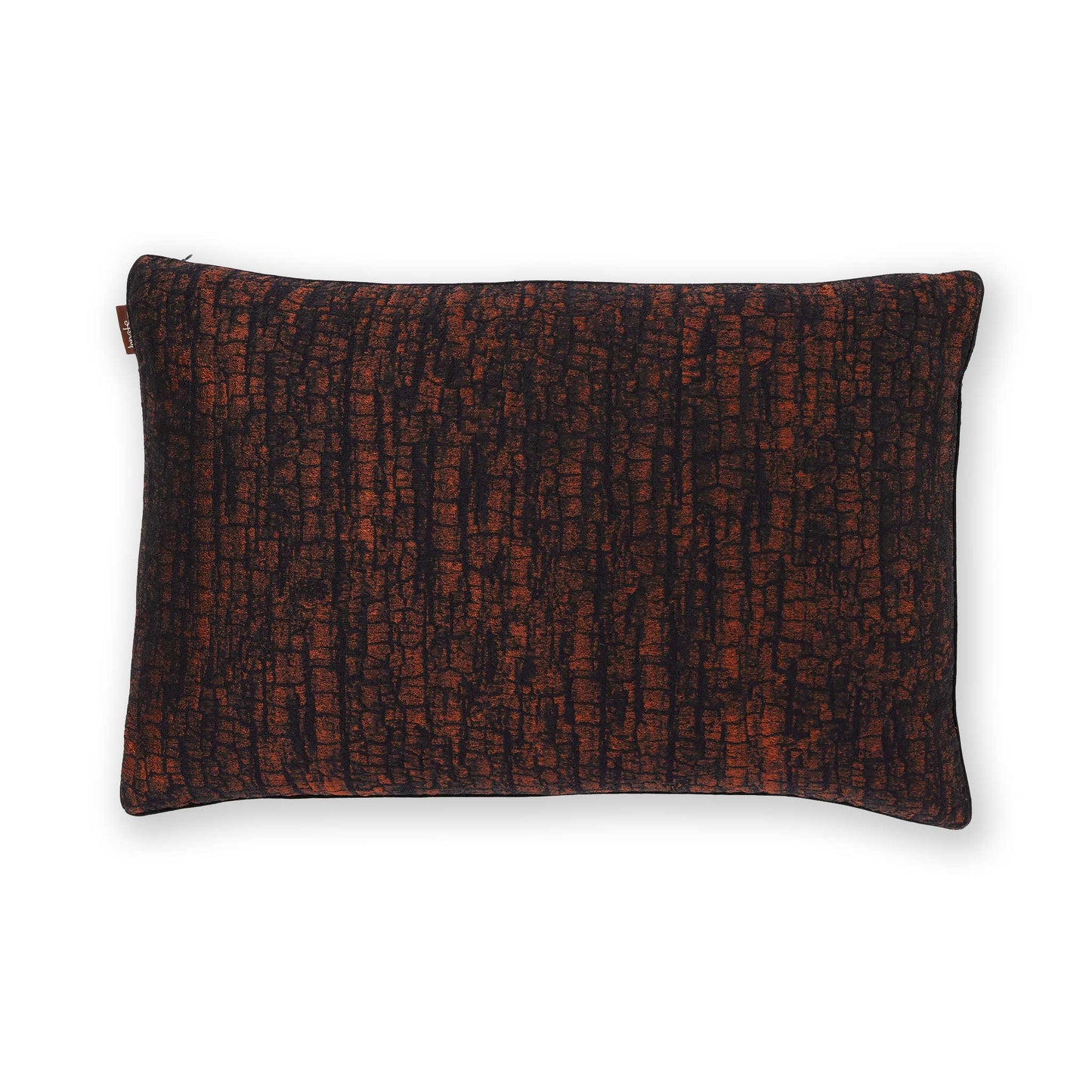 Bark cushion in Ember