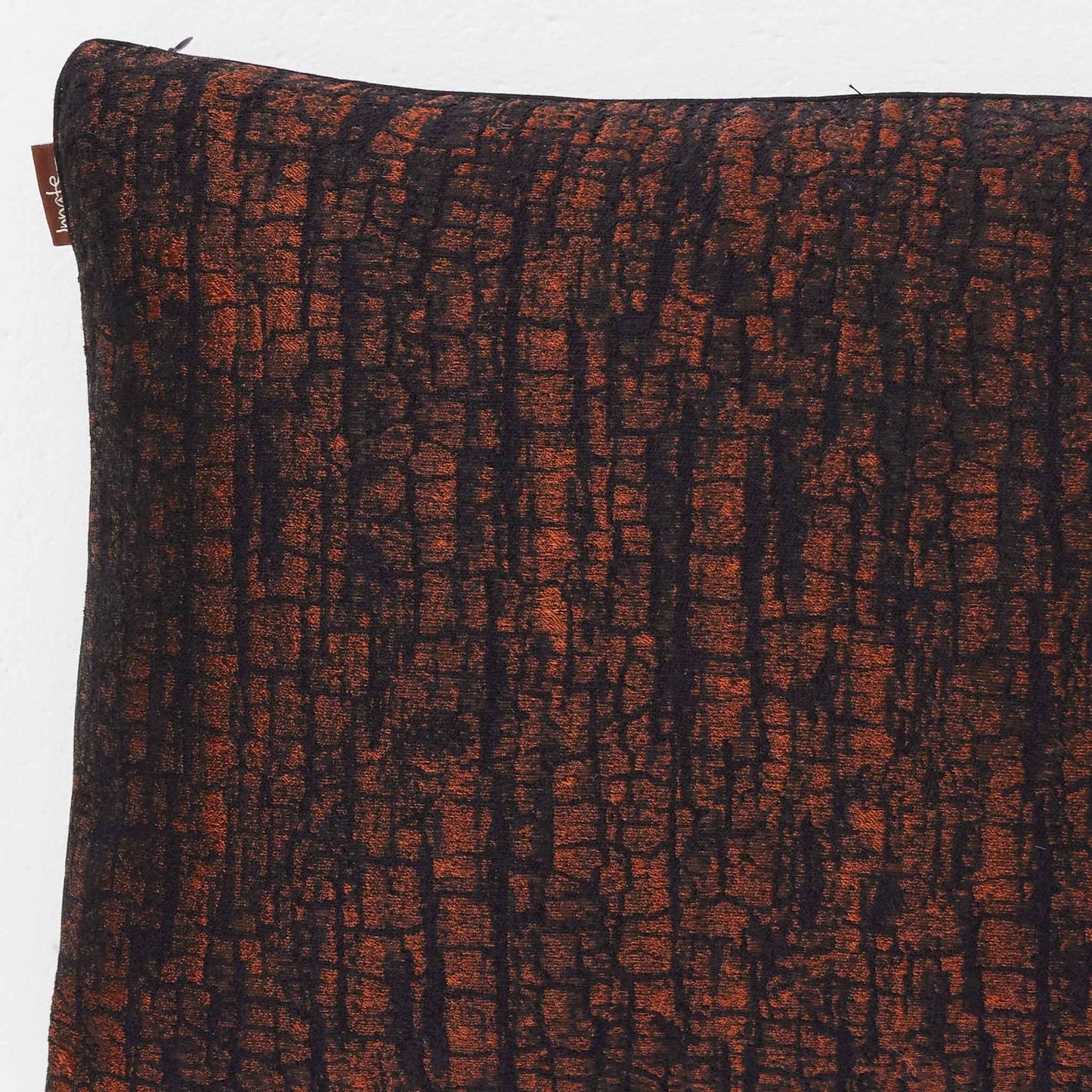 Bark cushion in Ember